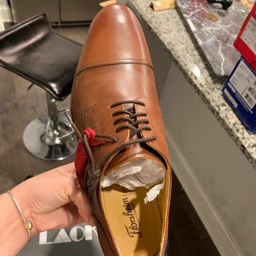 Florsheim Leather Dress up shoes sz 11.5